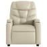 Sillón reclinable elevable eléctrico de cuero sintético