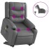 Sillón de masaje elevable eléctrico cuero sintético