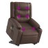 Sillón de masaje elevable eléctrico cuero sintético