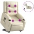 Sillón de masaje elevable eléctrico cuero sintético