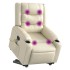 Sillón de masaje elevable eléctrico cuero sintético
