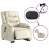 Sillón de masaje elevable eléctrico cuero sintético