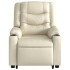 Sillón de masaje elevable eléctrico cuero sintético