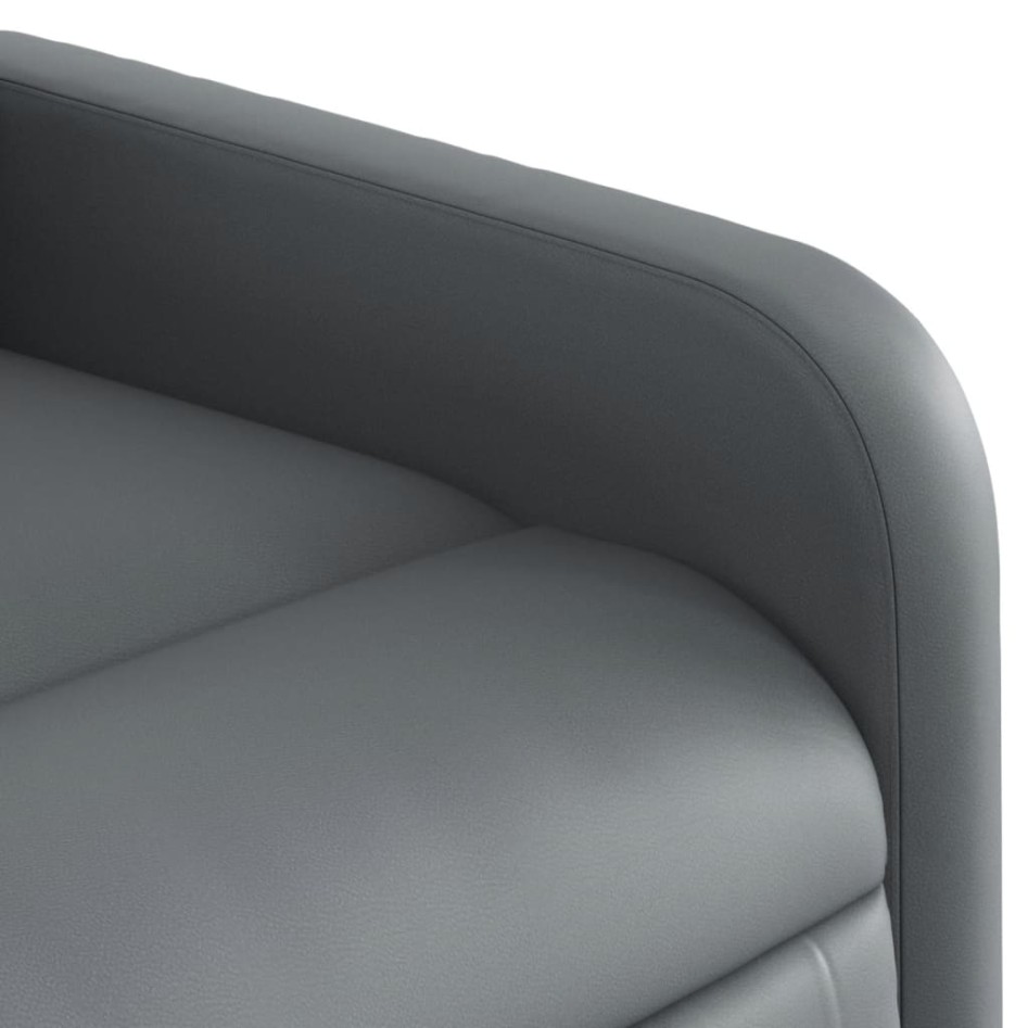 Sillón de masaje elevable eléctrico cuero sintético