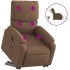 Sillón de masaje eléctrico reclinable elevable tela