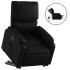 Sillón reclinable y elevable eléctrico cuero sintético