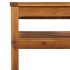 Muebles de jardín 5 pzas cojines madera maciza de