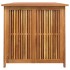 Caja de almacenaje de jardín madera maciza acacia 200x80x75