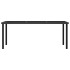 Conjunto de comedor de jardín 7 piezas ratán sintético