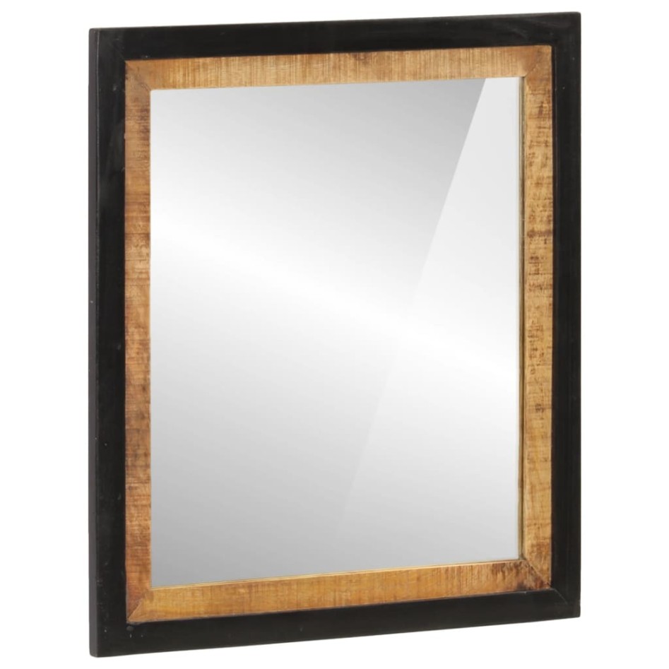 Conjunto de muebles de baño 3 pzas madera maciza mango y