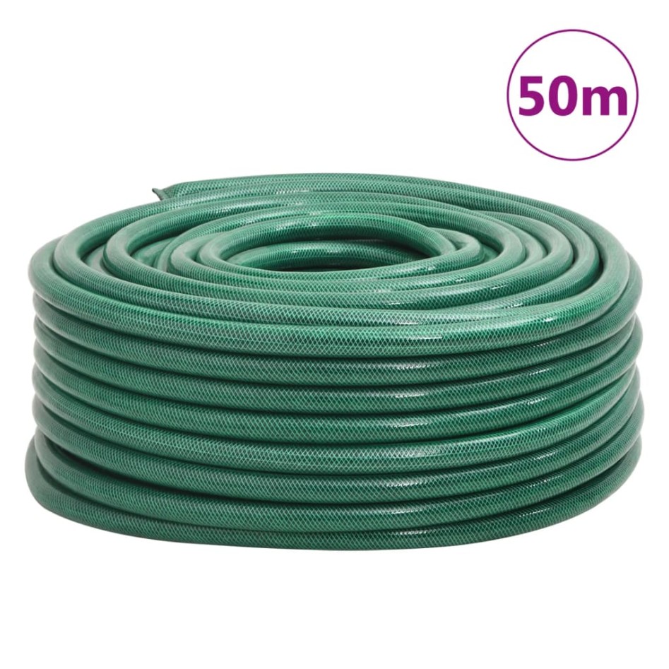 Manguera de jardín PVC verde 33 mm 50