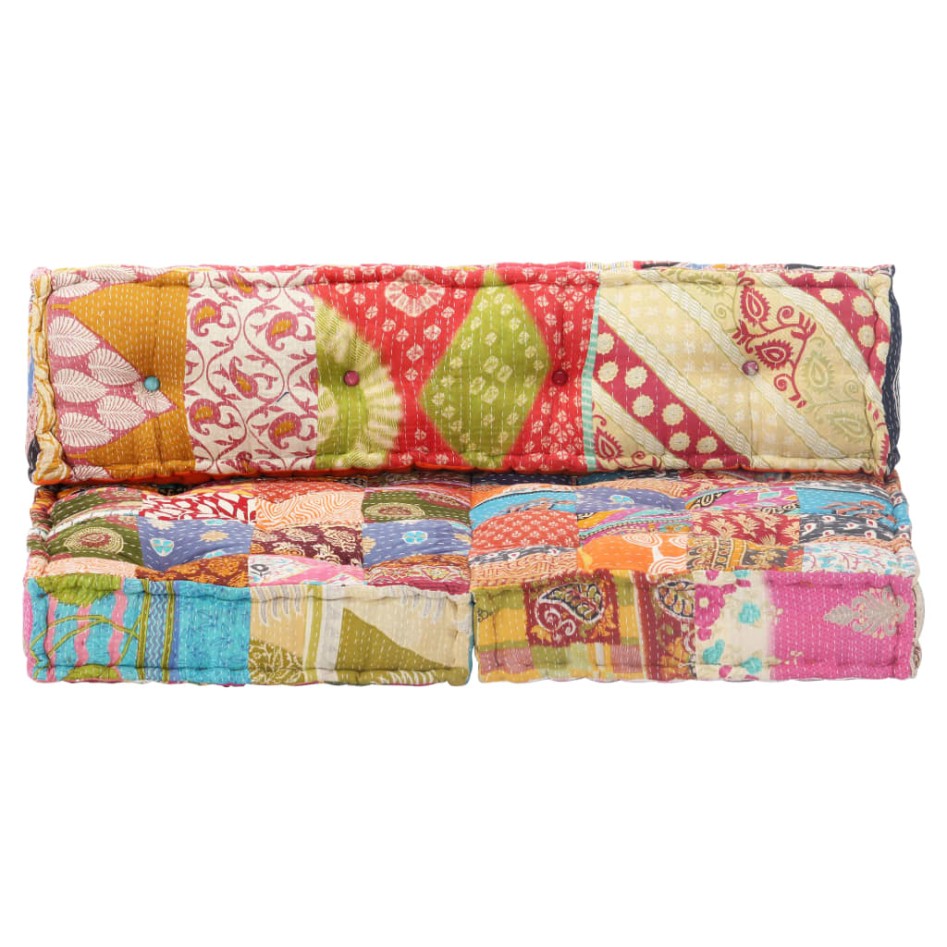 Puf patchwork de