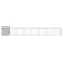 Gallinero con corral acero galvanizado gris claro