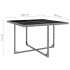 Set comedor de jardín 9 piezas y cojines ratán sintético