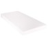 Cama con colchón cuero sintético blanco 120x200