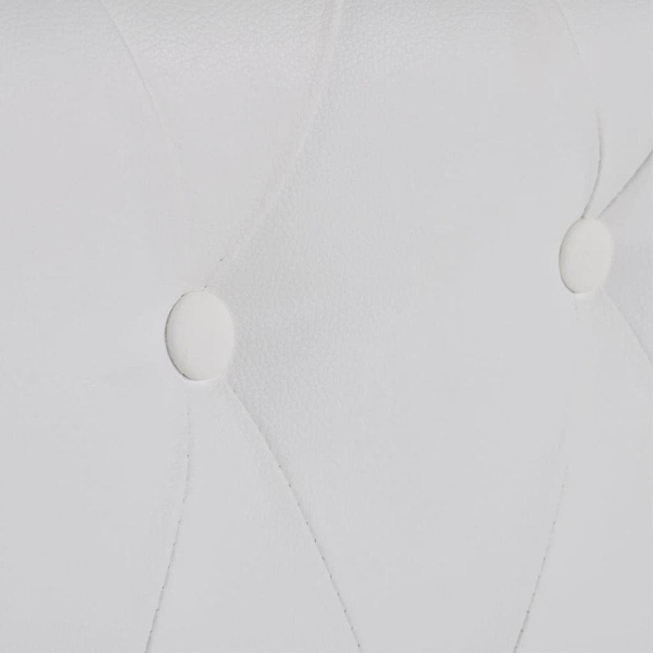 Sofá Chesterfield de 3 plazas cuero sintético