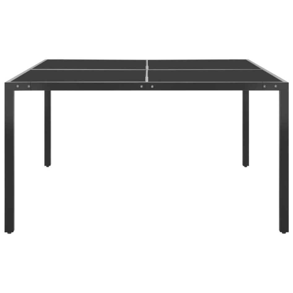 Juego de comedor de jardín 9 piezas