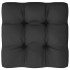 Set de muebles de jardín 6 pzas con cojines madera pino
