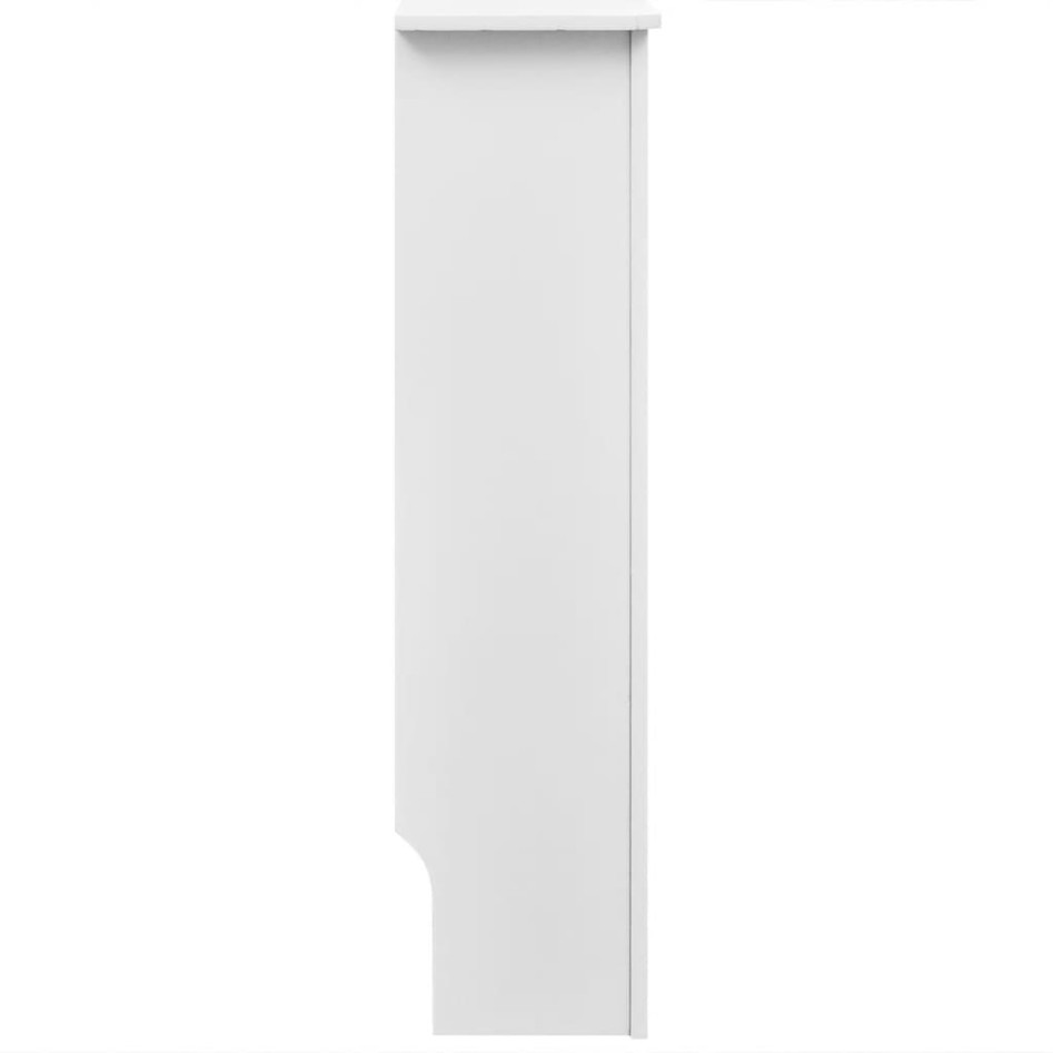 Cubiertas para radiador 2 unidades MDF blanco 172