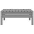 Juego de muebles de jardín 9 piezas madera maciza de pino