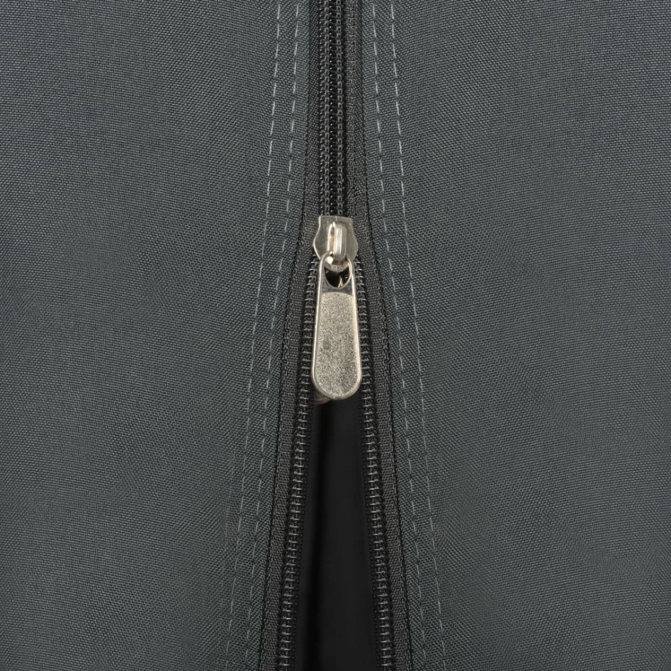 Cenador con cortinas aluminio 3x3 m