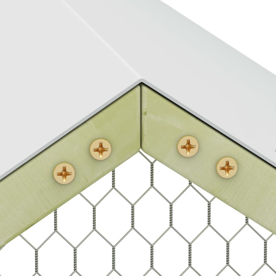 Gallinero madera de pino impregnada 3x1,5x2