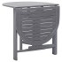 Juego de comedor de jardín 5 pzas madera maciza de acacia