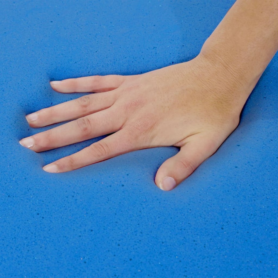 Sobrecolchón 100x200 cm espuma viscoelástica 6