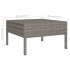 Set de muebles de jardín 2 pzas y cojines ratán sintético