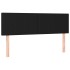 Cama box spring con colchón tela negro 140x190