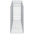 Cestas de gaviones 6 uds forma de arco hierro 200x50x100/120