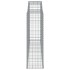 Cestas de gaviones 3 uds forma de arco hierro 300x50x160/180