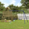 Parque infantil de exterior madera de pino impregnada