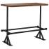 Conjunto de muebles de bar 5 piezas madera maciza