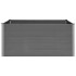 Arriate de WPC gris 200x100x91