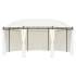 Cenador blanco crema 530x350x265