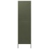 Armario de acero verde oliva 90x50x180