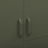 Armario de acero verde oliva 90x50x180