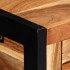 Aparador de madera maciza de acacia 120x35x75