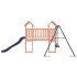 Parque infantil de exterior madera maciza
