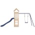 Parque infantil de exterior madera maciza de