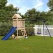 Parque infantil de exterior madera maciza de pino