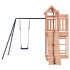 Parque infantil de exterior madera maciza
