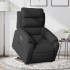 Sillón eléctrico reclinable elevable de tela