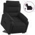 Sillón eléctrico reclinable elevable de tela