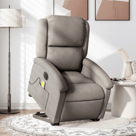 Sillón de masaje eléctrico reclinable elevable tela