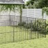 Corralito para perros con 20 paneles acero galvanizado