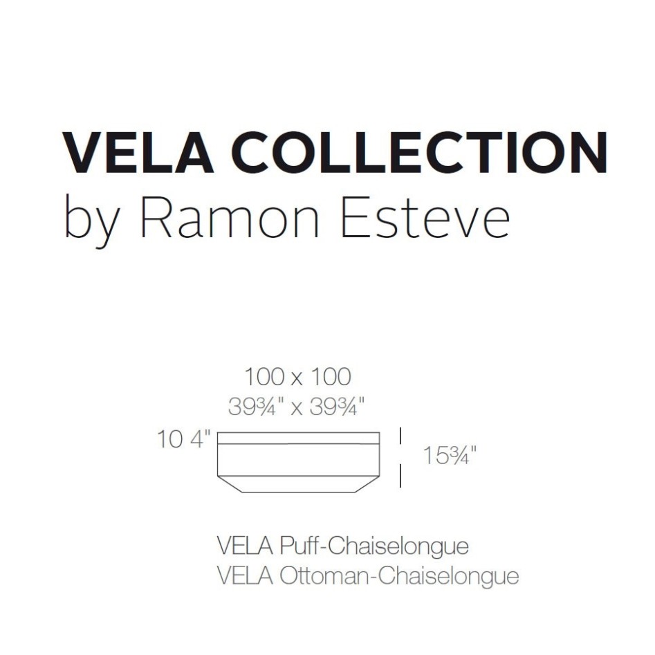 Puff o Chaiselongue  by Vondom