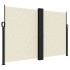 Toldo lateral retráctil crema 160x1000