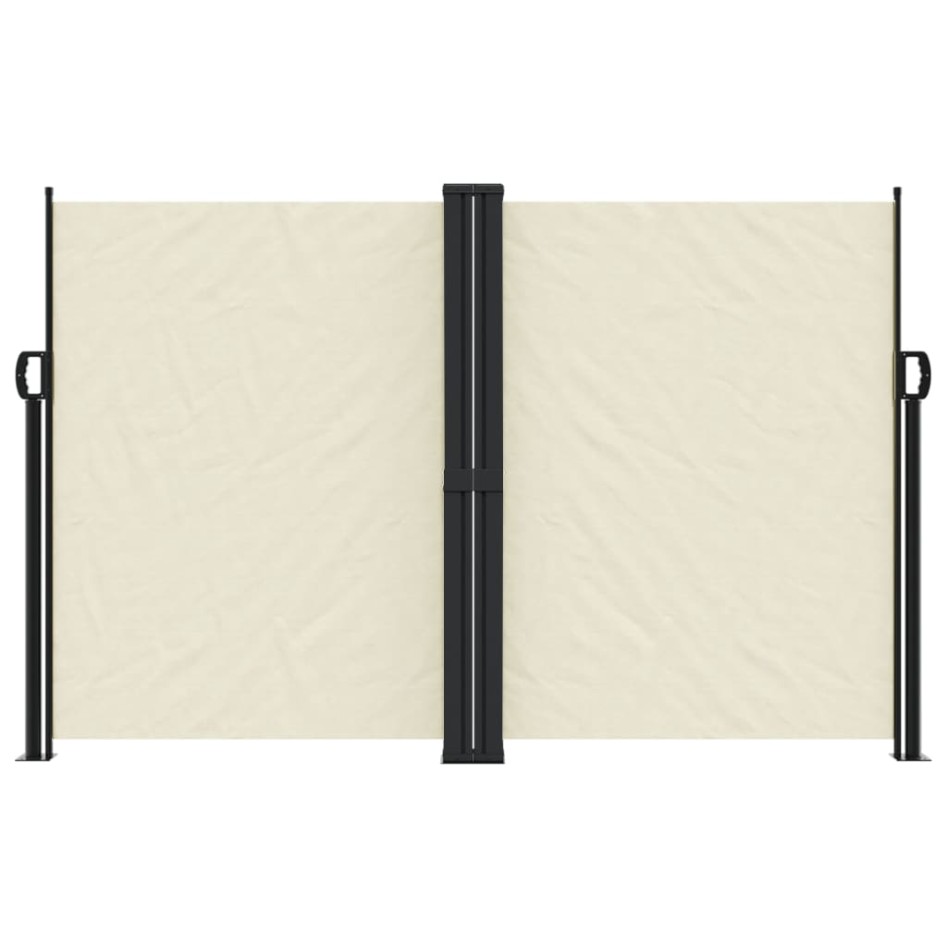 Toldo lateral retráctil crema 160x1000